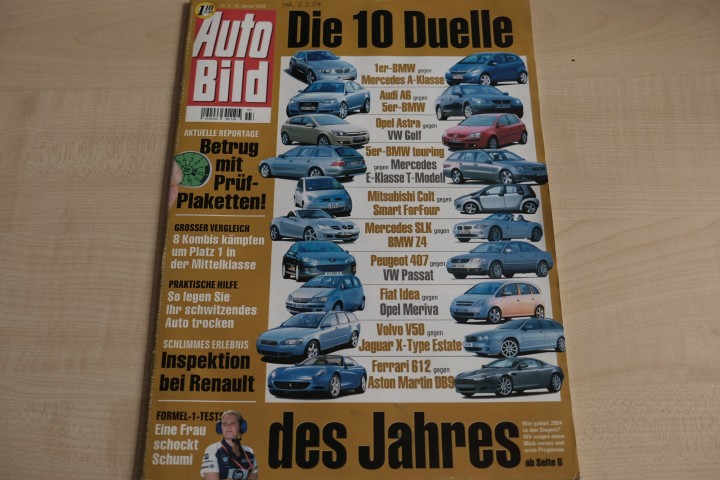 Deckblatt Auto Bild (03/2004)